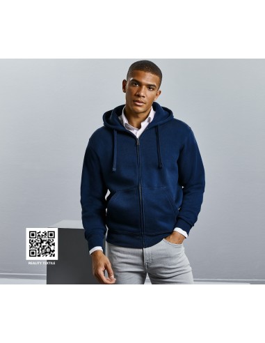 RUS-0R266M0-Men's Authentic Zipped Hood Jacket